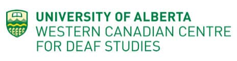 Western Canadian Centre for Deaf Studies logo